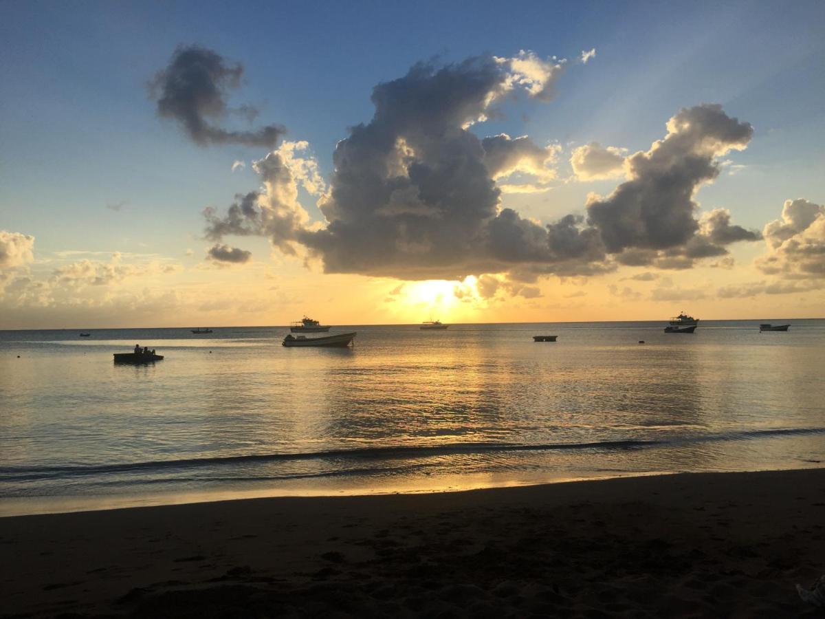 Las Palmeras Oceanview Hotel And Dive Center Little Corn Island Exterior foto